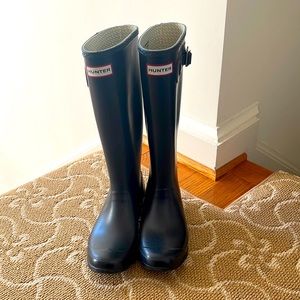 Hunter boots - navy. Style huntress